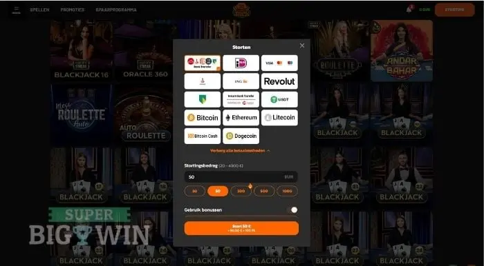 HiddenJack Casino met 5000+ Spellen en Snelle Opnames image 3